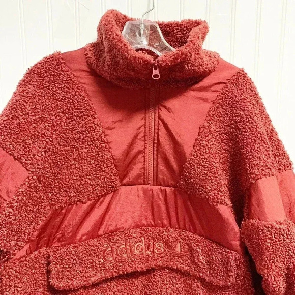 adidas Women Sherpa OTH Jacket Women NEW! - Picture 7 of 10